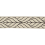 Brasilia jacquard Braid 80mm Houlès Orage 32033-9910