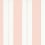 Bramante Stripe Wallpaper Osborne and Little Blush W7980-01