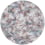 Alfombras Silk Bombis Round MOOOI Plum S240050