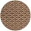 Alfombras Clover Tile Round MOOOI Biscuit S240137