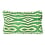 Coussin Riverside rectangle Mindthegap Green/White /LC40011