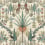 Oasis Villa Wallpaper Coordonné Emerald B00434