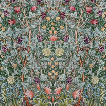 Vine Embroidery Panel