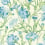 Fleur de joie Wallpaper Harlequin French Blue/Succulent/Soft Focus HRTW113134