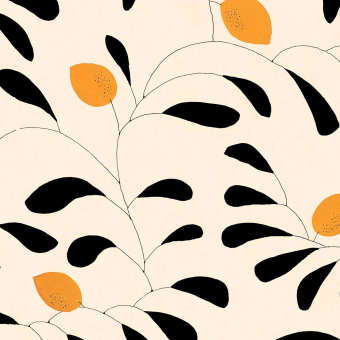 Papel pintado Fresh Lemons