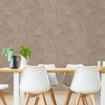 Spiral wallcover