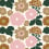 Kukkatori Wallpaper Marimekko Chocolat MD_25930