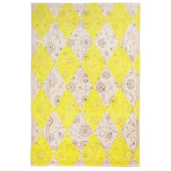 Tapis Double Layer yellow