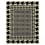 Pied de poule Rug Nodus Noir/Beige pieds_de_poule_250×350