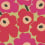 Tapete Unikko Marimekko Rouge/Doré 25905