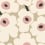 Papier peint Unikko Marimekko Beige/Rose 259001