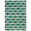 Tapis Basketweave Harlequin Emerald/Aquamarine 144107140200