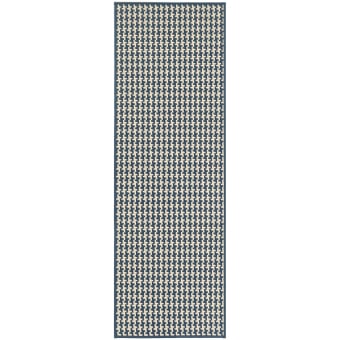 Tapis de couloir Gorafe Cobalt in-outdoor