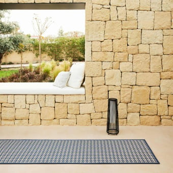 Gorafe Cobalt in-outdoor Rug runner