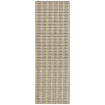 Tapis de couloir Uyuni Coconut white in-outdoor