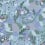 Papier peint Floraison Maison Martin Morel Light blue MMM_702_LBLUE