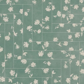 Flowers grande dalle Porcelain stoneware