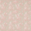 Tissu Sorilla Damask Sanderson Shell Pink / Linen DSOR234351