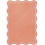 Organic Scallop Rug Layered Watermelon Pink SCALWP250350