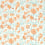 Fleur de Joie Fabric Harlequin Paprika/Aqua HRTF121250