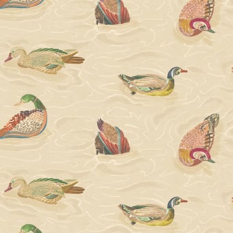 Duck Pond Wallpaper