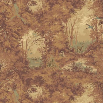 Mulberry Woodland Wallpaper