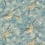 Forest Ducks Wallpaper Mulberry Blue FG128.H101