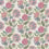 Cynara Fabric Osborne and Little Raspberry/Cobalt F8022-05