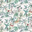 Tissu Salento Osborne and Little Petrole/Teal F8024-03