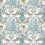 Tissu Sundara Osborne and Little Aqua/Violet F8027-02