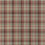 Tissu Lindisfarne Plaid Mulberry Russet/Aqua FD838.V174