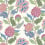 Papier peint Cynara Osborne and Little Raspberry / Cobalt W8034-01