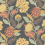 Cynara Wallpaper Osborne and Little Charcoal / Ochre W8034-05