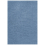 Tapis Classic Solid Wool Layered Cornflower blue WPLCB180270