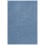 Classic Solid Wool Rug Layered Cornflower blue WPLCB180270