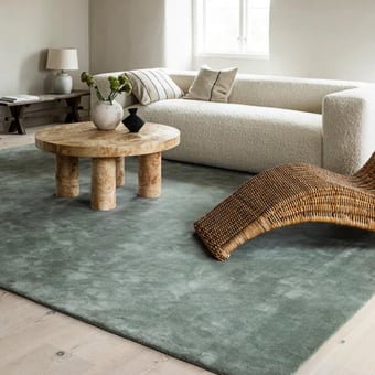 Classic Solid Wool Rug