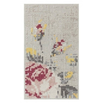 Flowers Color Mini Rugs