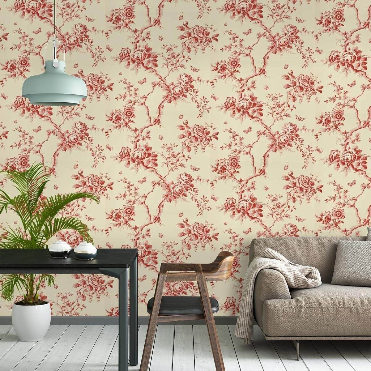 Ashfield Floral Wallpaper Ralph Lauren