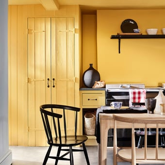 yellow satinwood paint