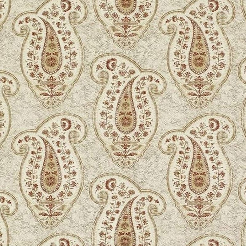 Stepping Stone Paisley Fabric - Ralph Lauren