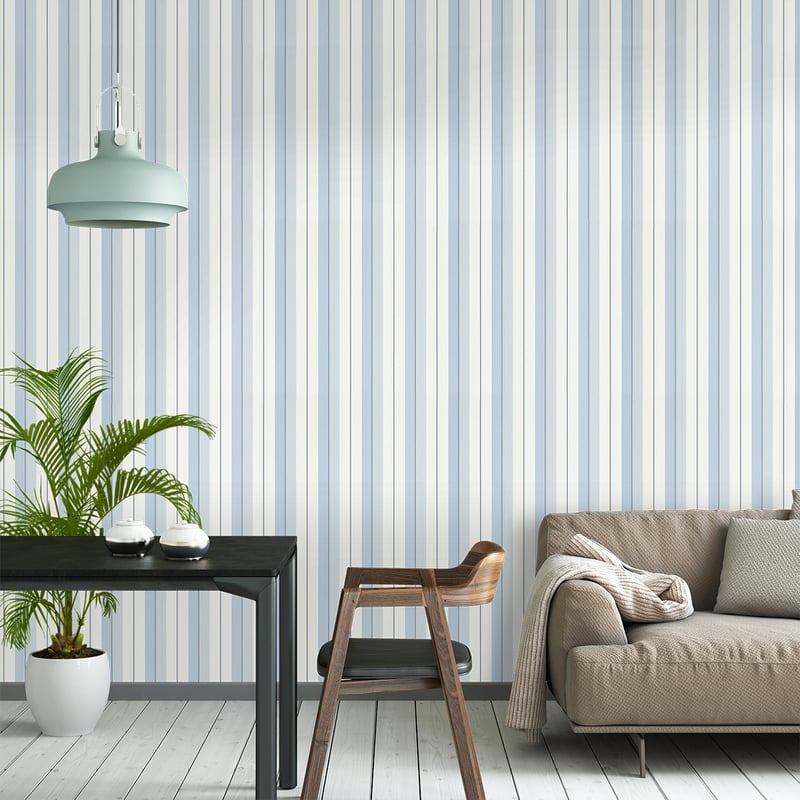 Aiden Stripe Wallpaper - Ralph Lauren