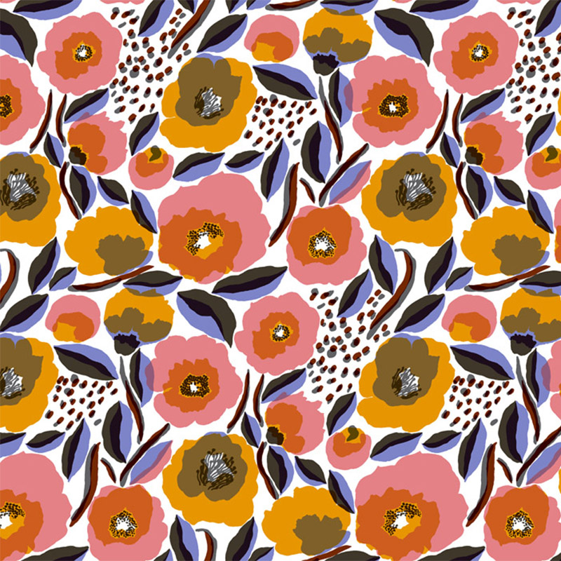 Rosarium Wallpaper - Marimekko